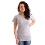 Tshirt Flake girls grey