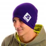 Logo beanie purple