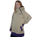 Ride Hoodie beige/purple