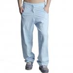 Girls sweat pants thin light blue