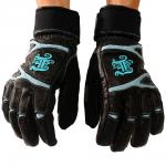 Winter glove New York aqua/black