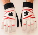 Winter glove New York white/red